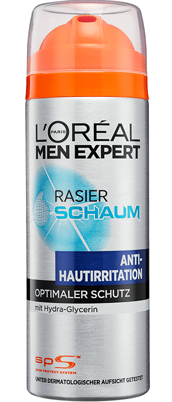 Rasierschaum Anti Hautirritation Packshot